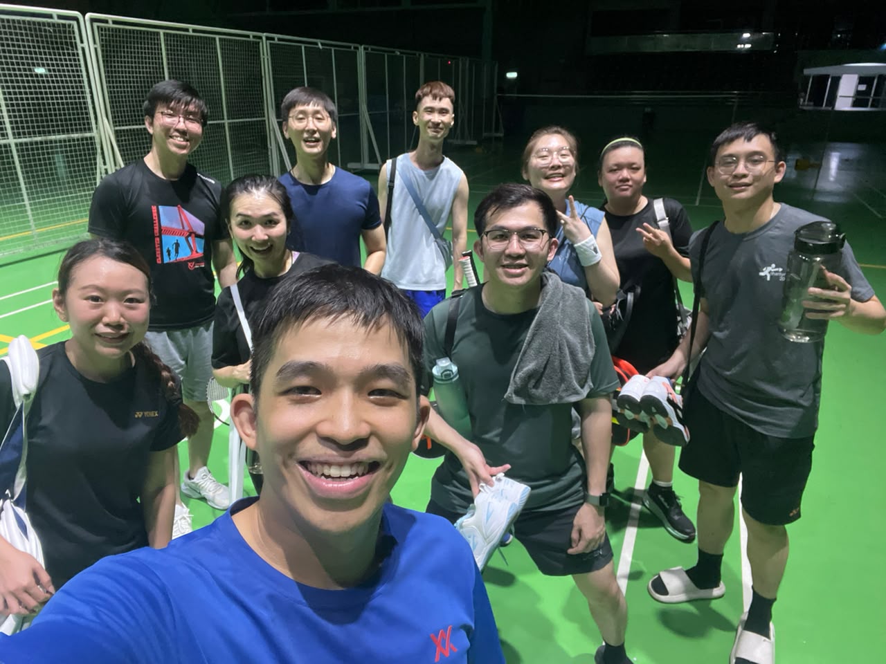 Badminton photos from Glow & Grow Circle