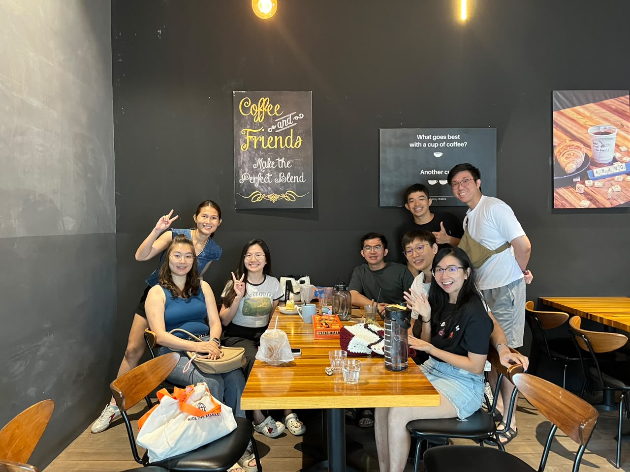 Group activity photos from Glow & Grow Circle